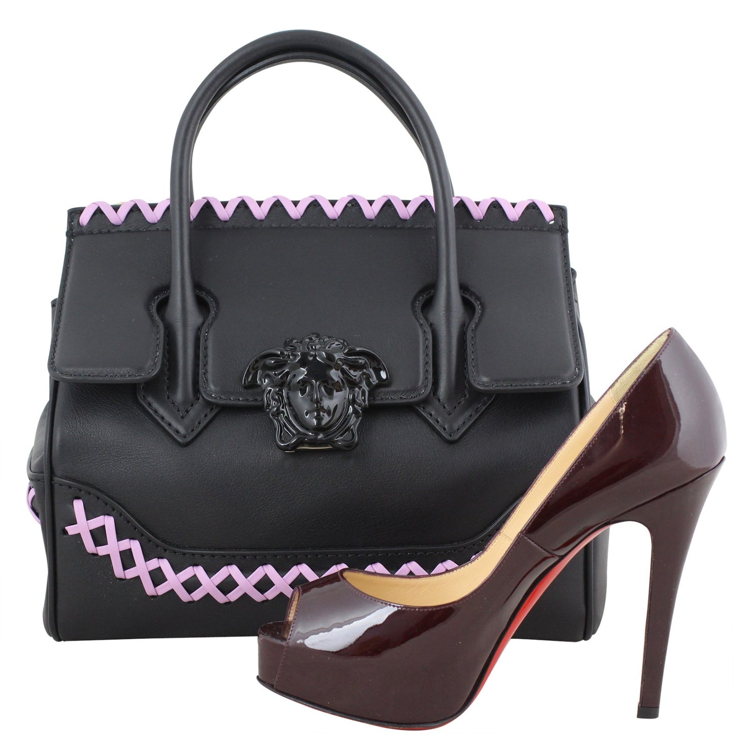 Versace Palazzo Empire Cross-Stitch Bag