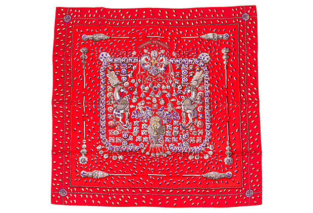 Hermes Tresors Retrouves Scarf