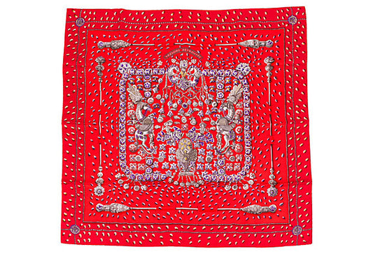 Hermes Tresors Retrouves Scarf
