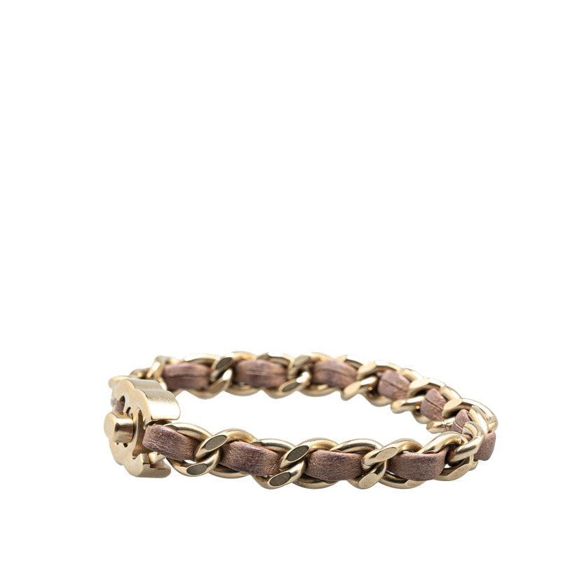 Chanel Coco Mark Turnlock Motif Bracelet