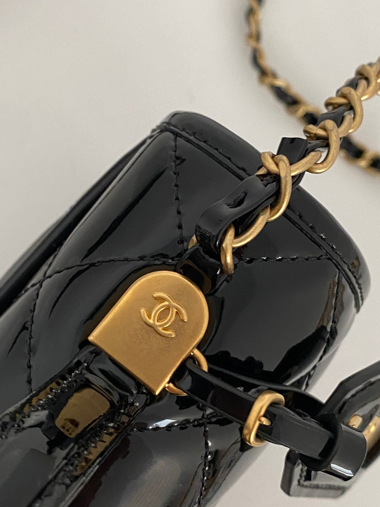 CHLSmall Top Qualityap Bag With Top Handle Black For Women Bags 8.1in/20.5cm AS3652 B09576 94305