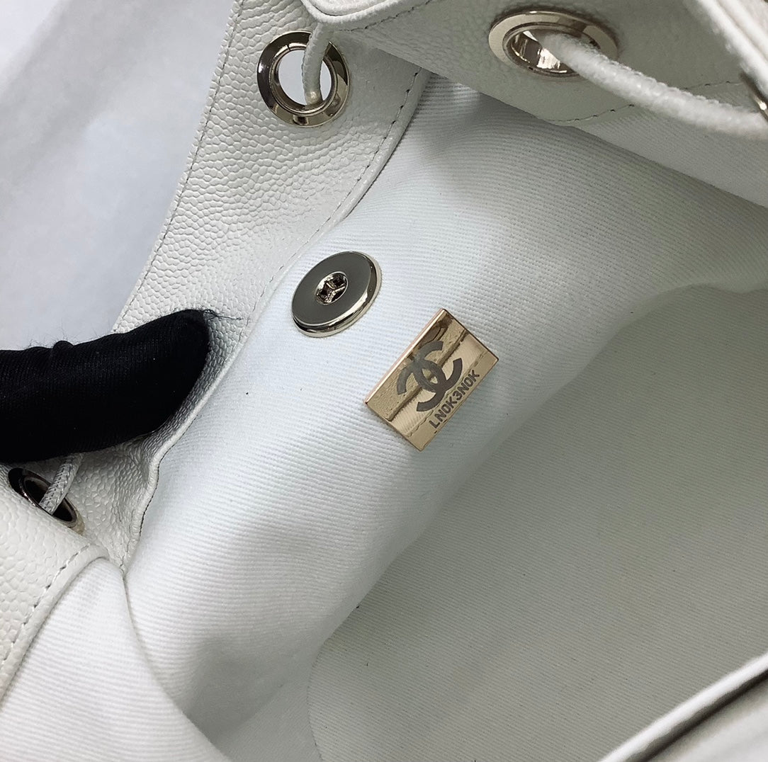 CHLSmall AfTop QualityTop Qualitynity Backpack White For Women, Women’s Bags 9.8in/25cm