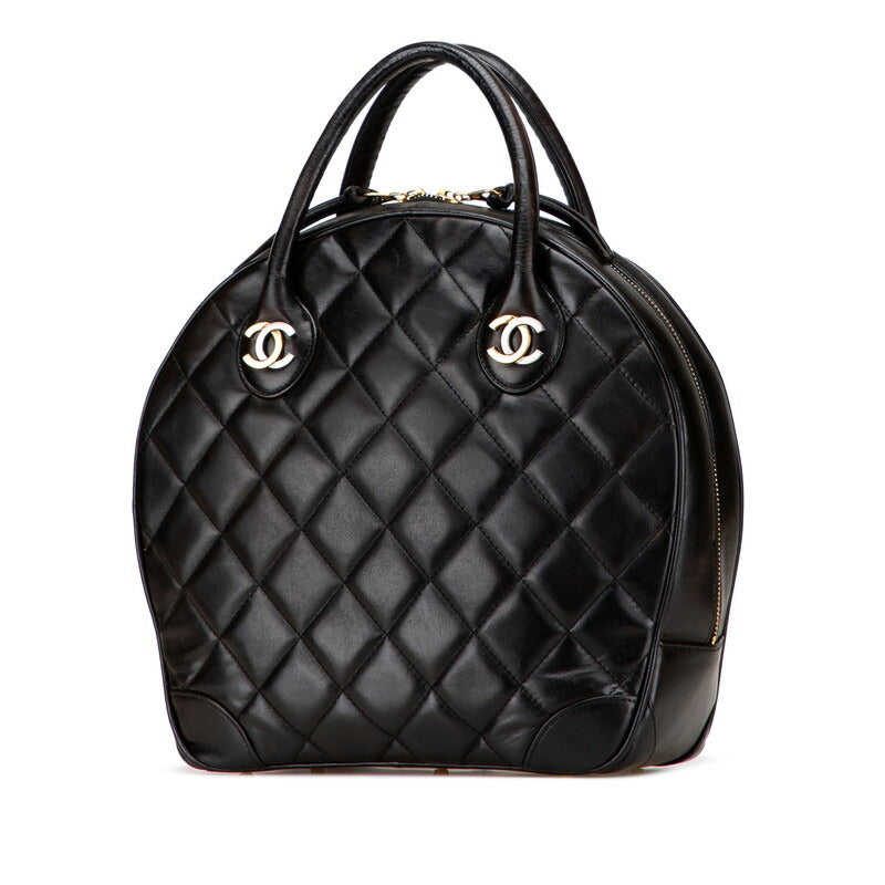 Chanel Coco Mark Matelassé Lambskin Handbag