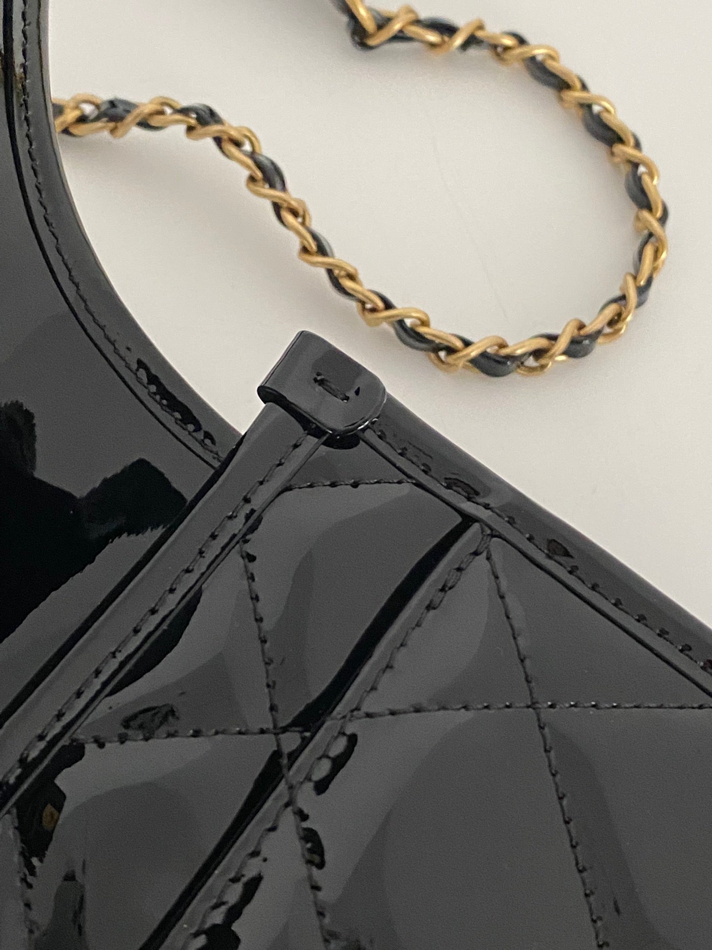 CHLSmall Top Qualityap Bag With Top Handle Black For Women Bags 8.1in/20.5cm AS3652 B09576 94305