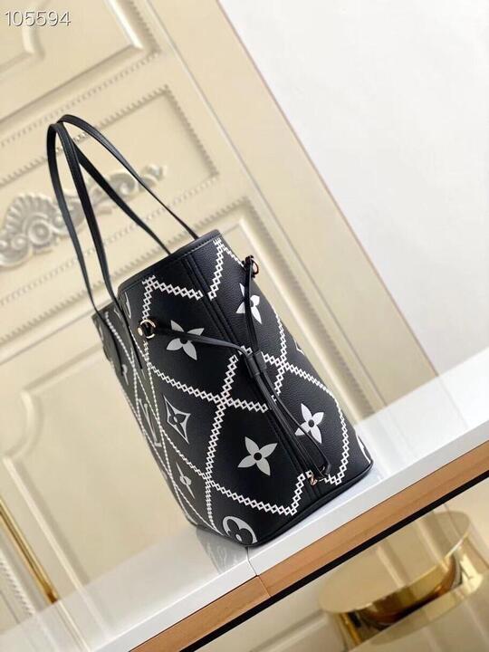 Top Quality Neverfull MM Monogram Empreinte Black For Women,  Tote Bags 12.2in/31cm Top Quality M46040