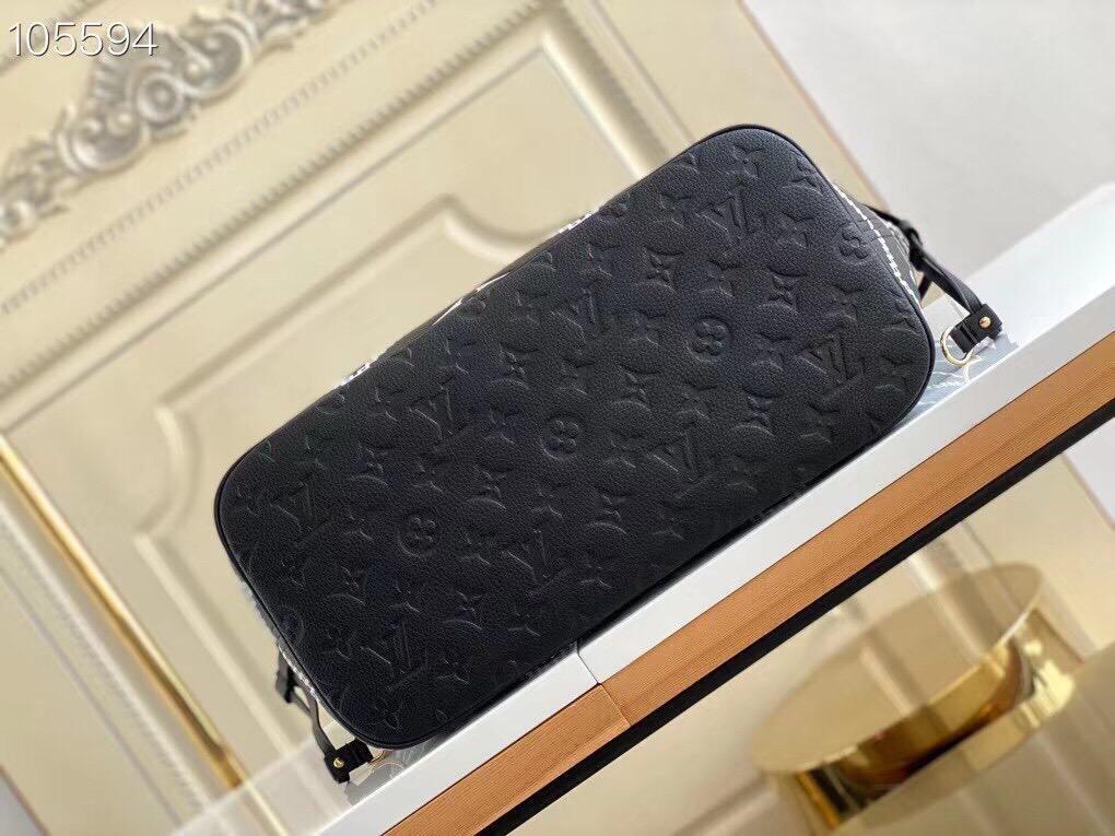 Top Quality Neverfull MM Monogram Empreinte Black For Women,  Tote Bags 12.2in/31cm Top Quality M46040