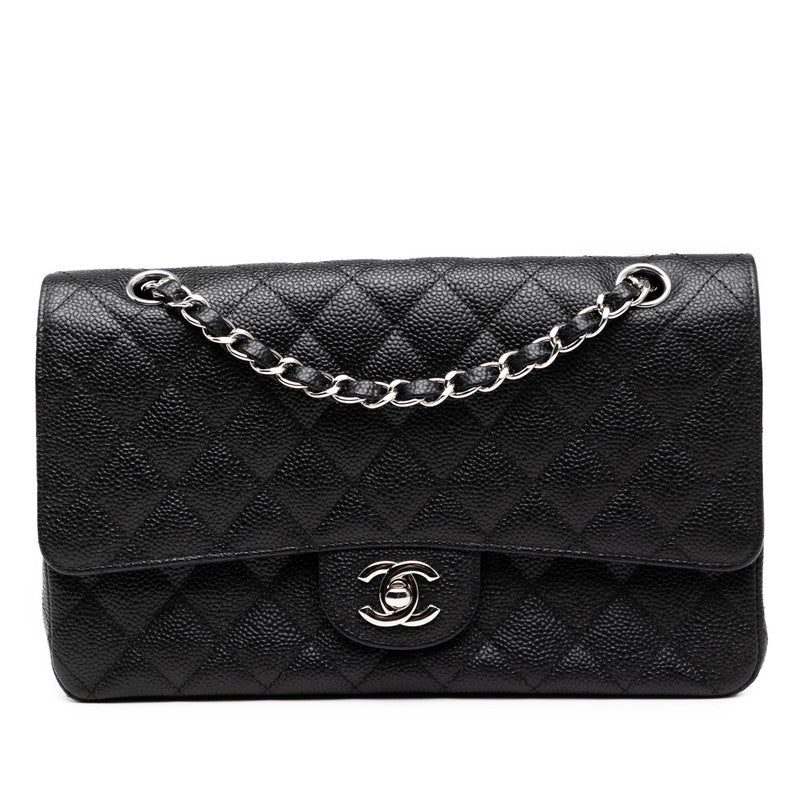 Chanel Coco Mark Matelasse Caviar 2way Shoulder Bag