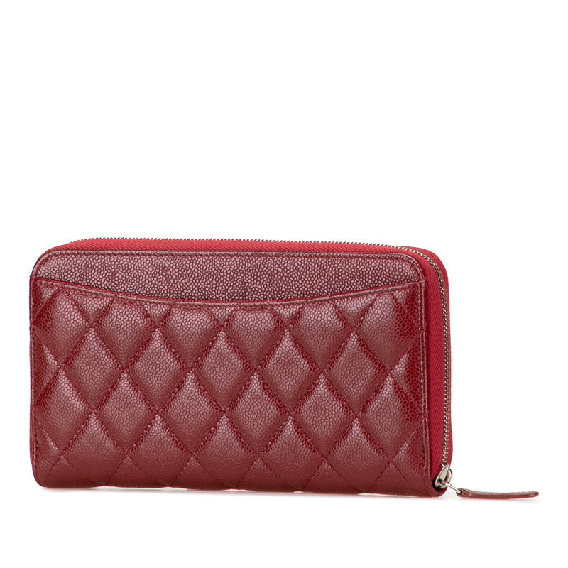 Chanel Matelasse Caviar Long Wallet
