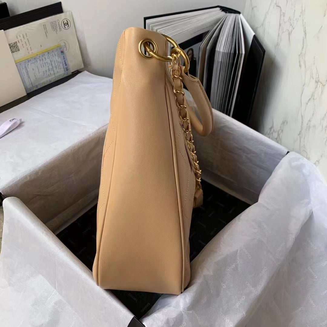 CHLShopping Bags Beige For Women, Women’s Bags 13in/30.5cm
