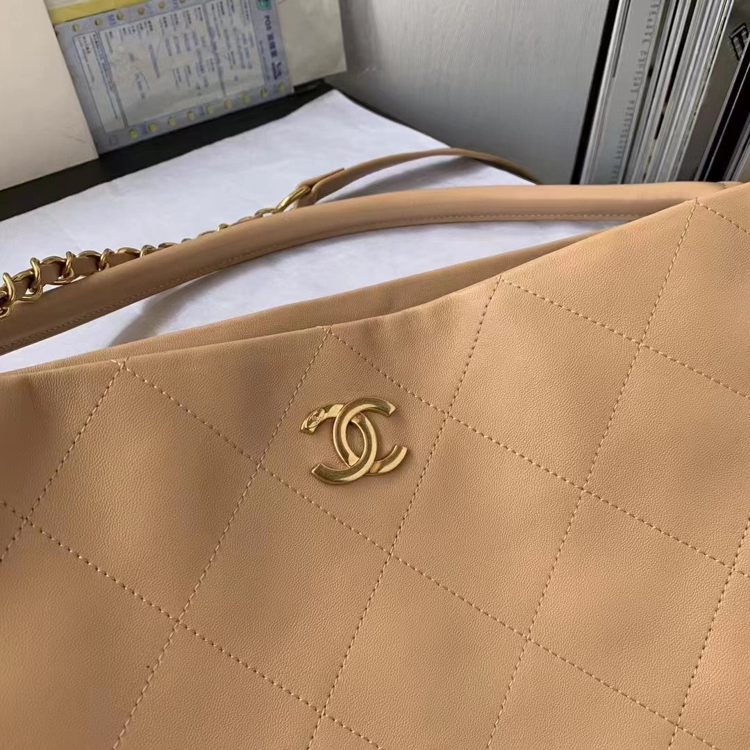 CHLShopping Bags Beige For Women, Women’s Bags 13in/30.5cm