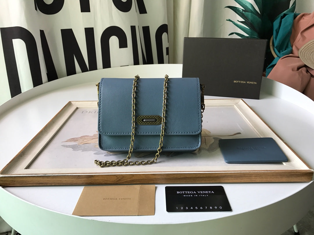 Top Quality Crossbody Blue, For Women, Bags 6.9in/17.5cm