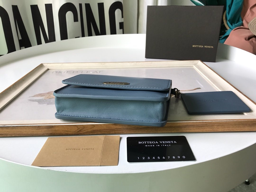 Top Quality Crossbody Blue, For Women, Bags 6.9in/17.5cm