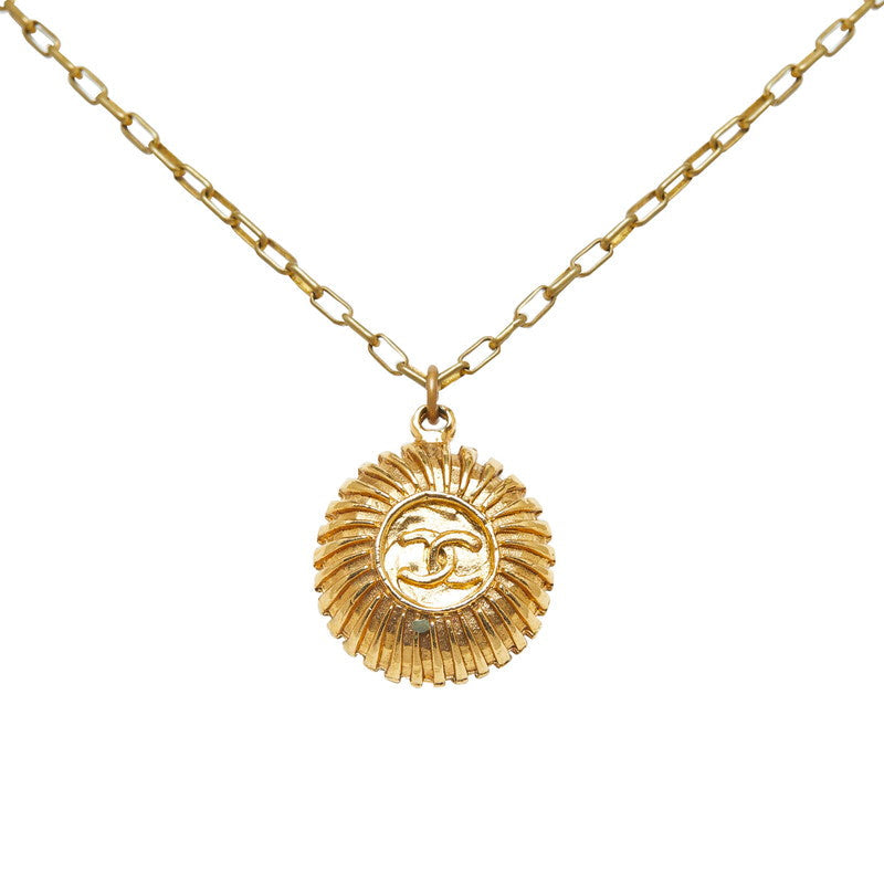 Chanel Coco Mark Medal Necklace
