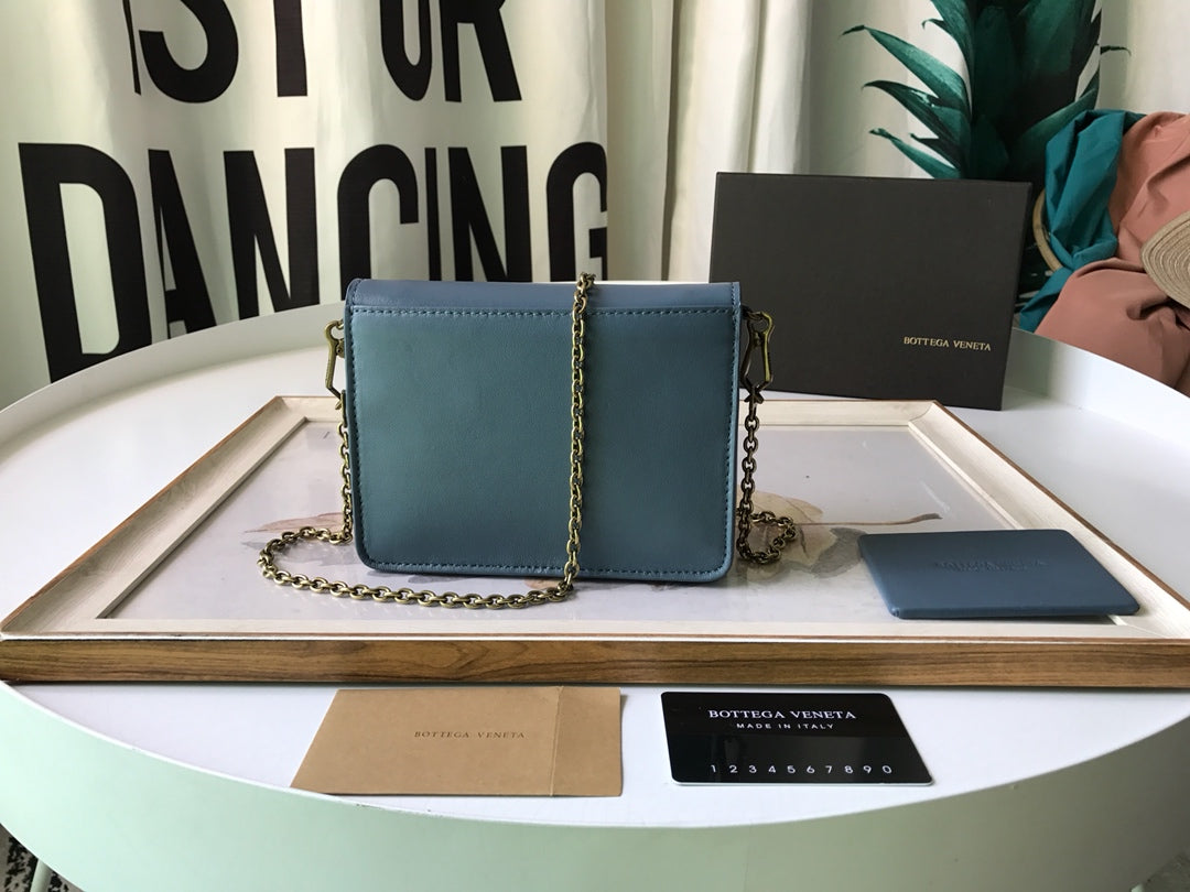 Top Quality Crossbody Blue, For Women, Bags 6.9in/17.5cm