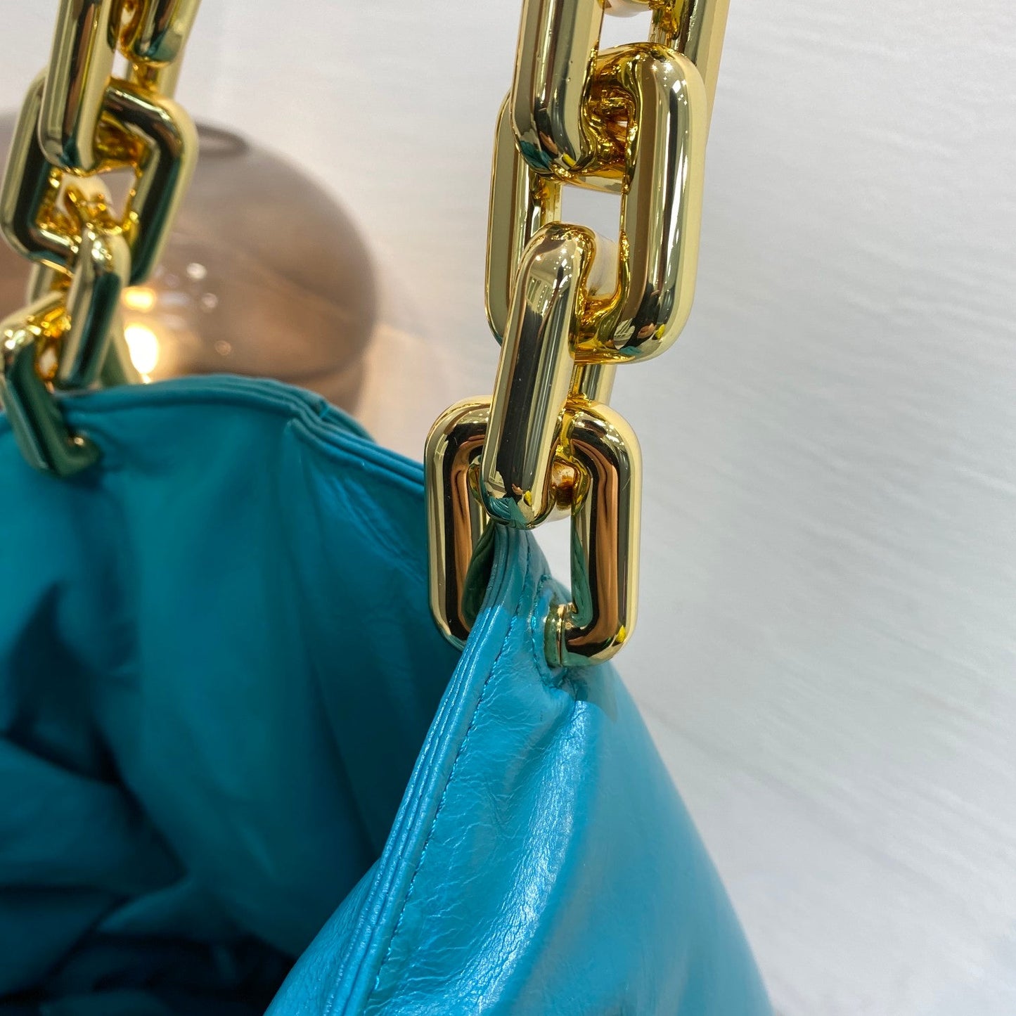 Top Quality Handle Bag Blue, For Women, Bags 15.8in/40cm