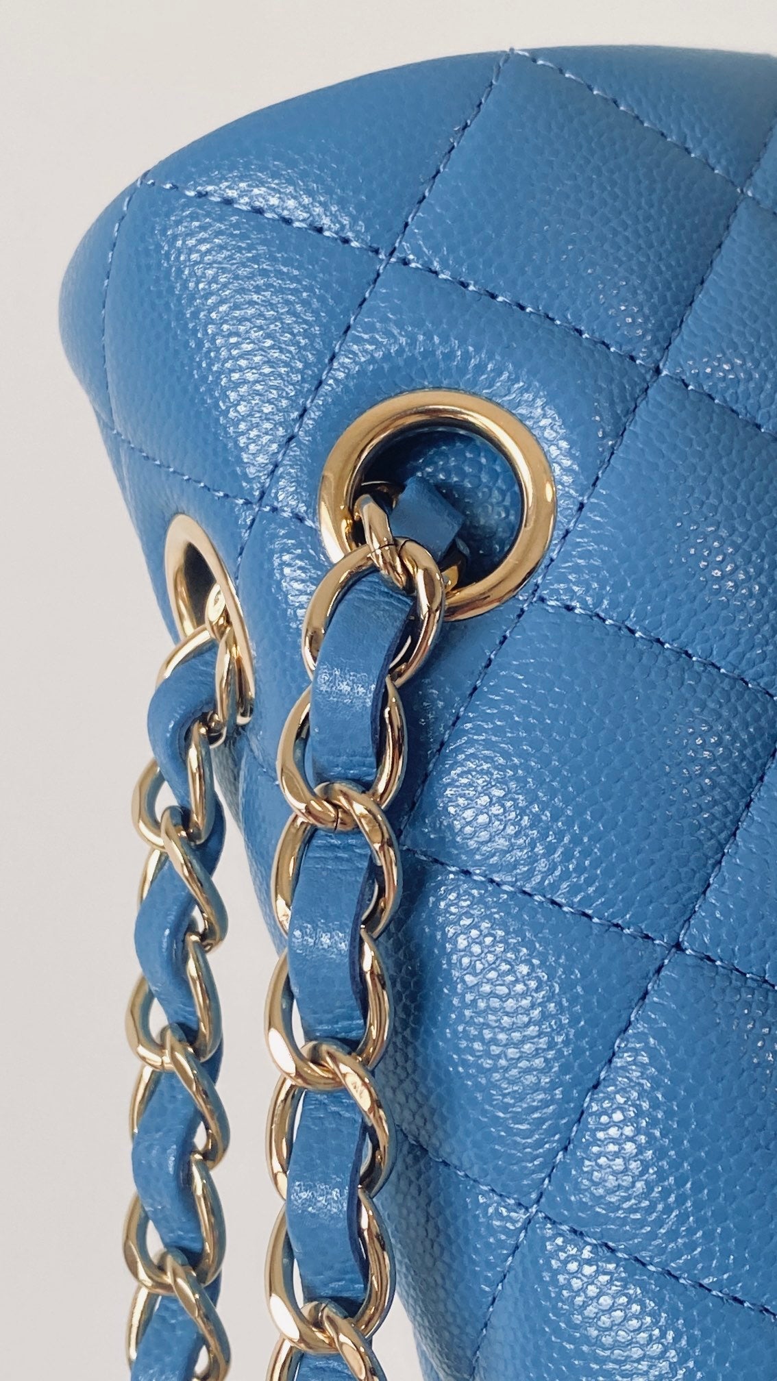 CHLSmall Classic Handbag Blue For Women Bags 9.1in/23cm