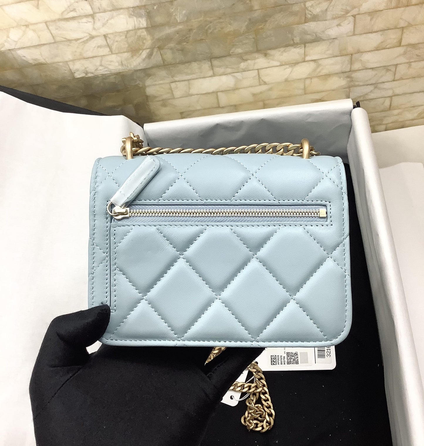 CHLSpring And Summer 22C Turquoise For Women Bags 6.1in/15.5cm
