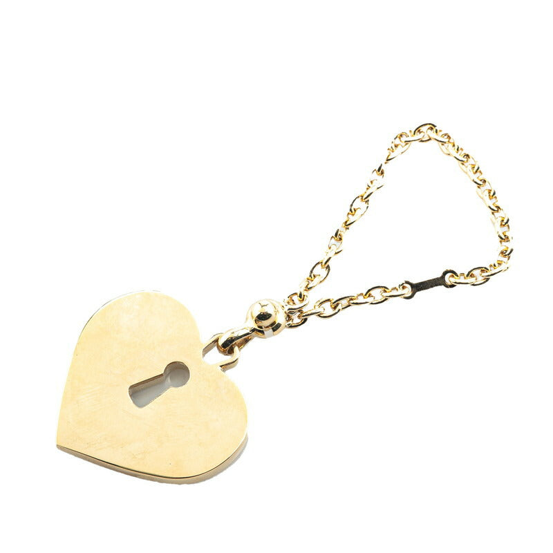 Chanel Heart Coco Mark Rhinestone Key Holder