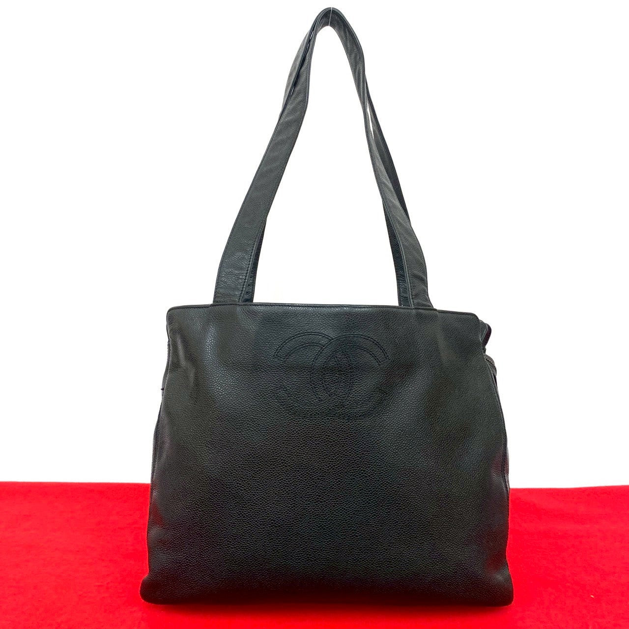 Chanel Caviar Leather Tote Bag