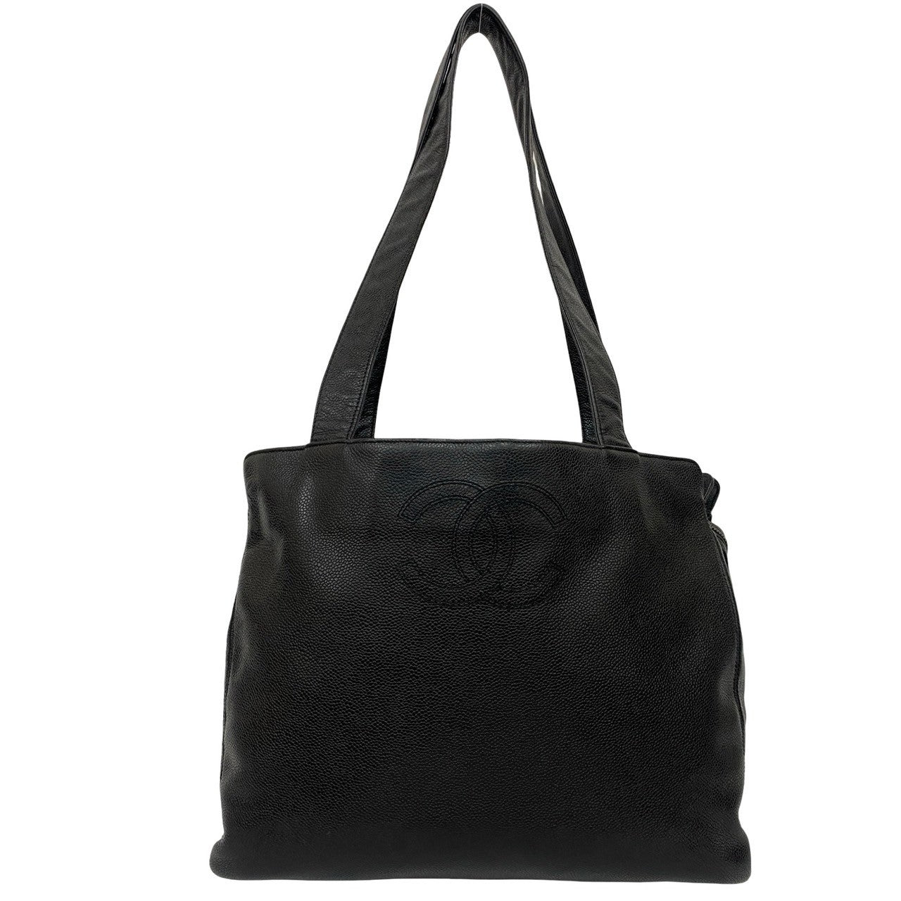 Chanel Caviar Leather Tote Bag
