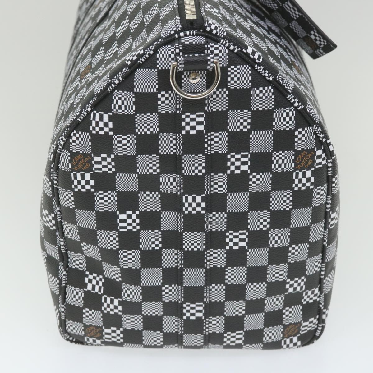 LOUIS VUITTON Damier Distorted Keepall Bandouliere 50 Boston N50028 Auth yk9432A