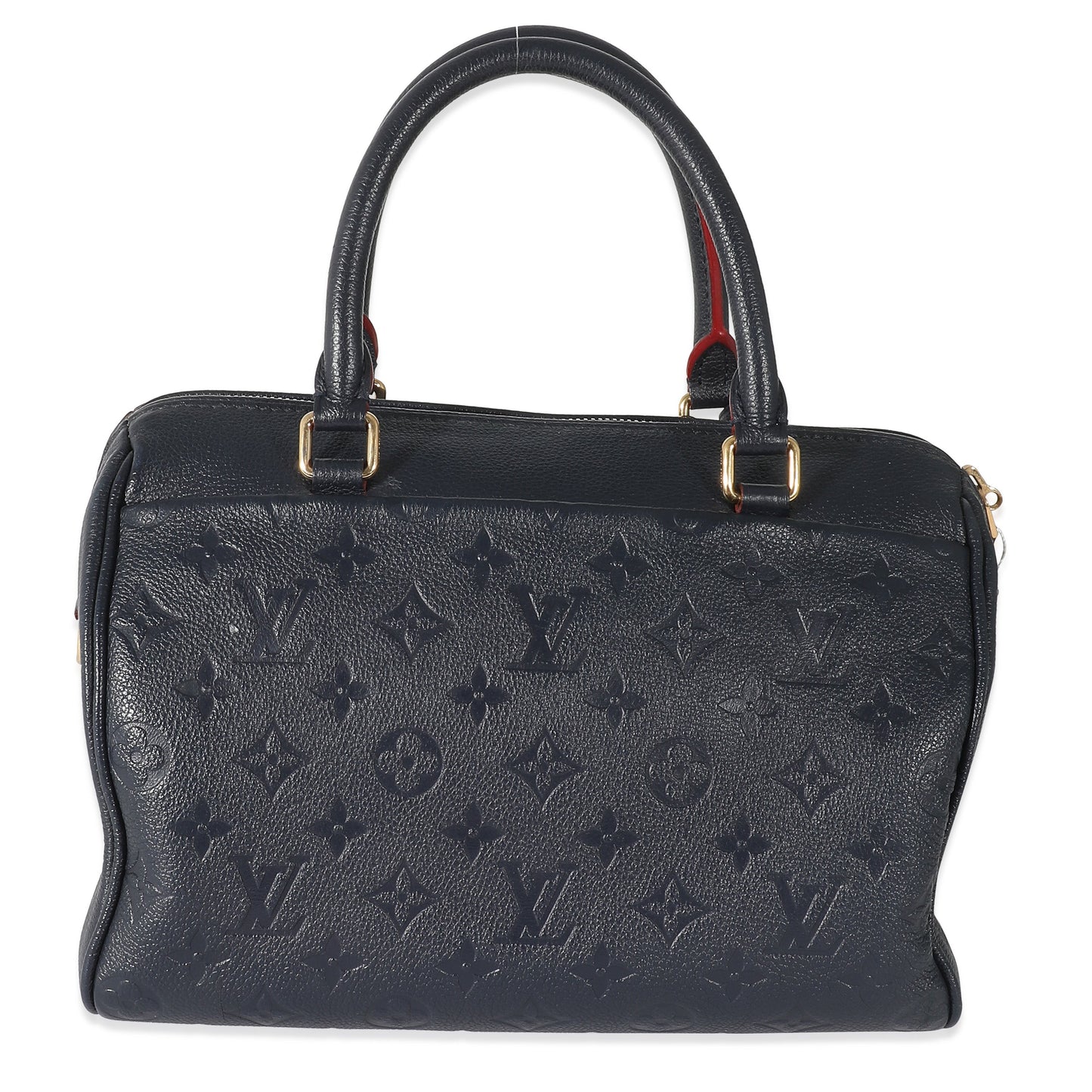 Louis Vuitton  Marine Rouge Monogram Empreinte Speedy Bandoulière 25 NM