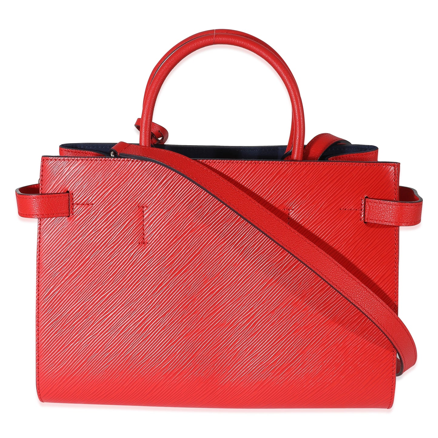 Louis Vuitton  Red Epi Leather Twisted Tote Bag