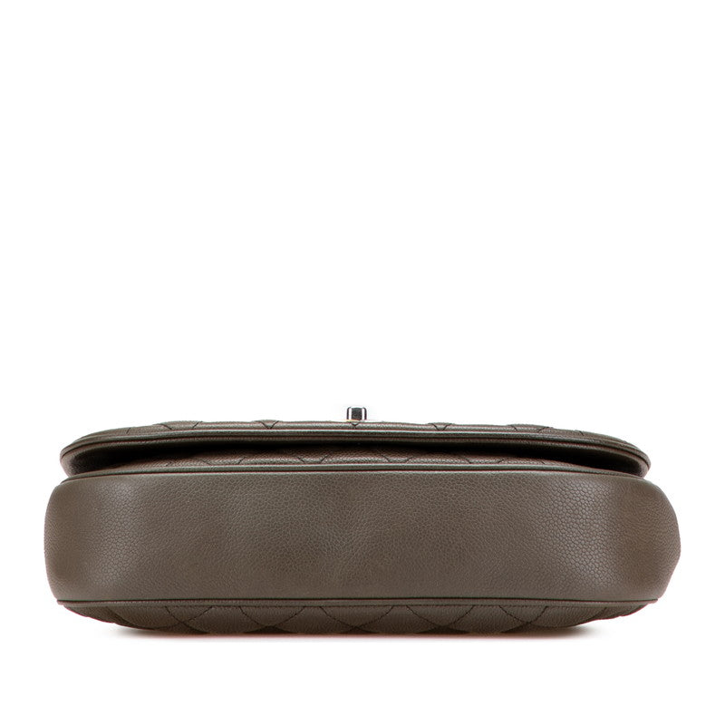 Chanel Coco Mark Matelasse Caviar Skin Shoulder Bag