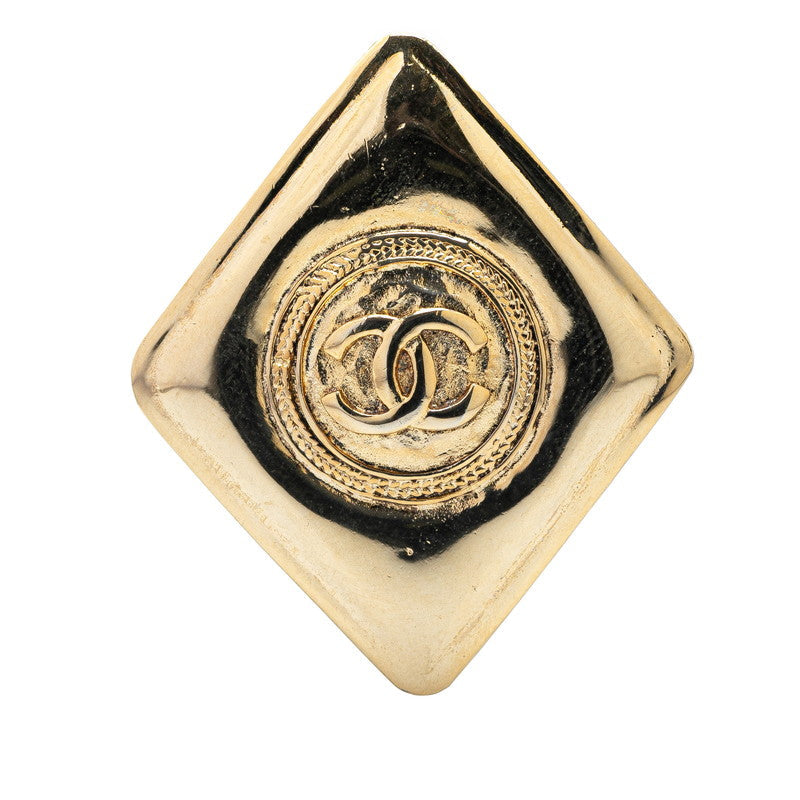 Chanel Coco Mark   Rhombus Brooch