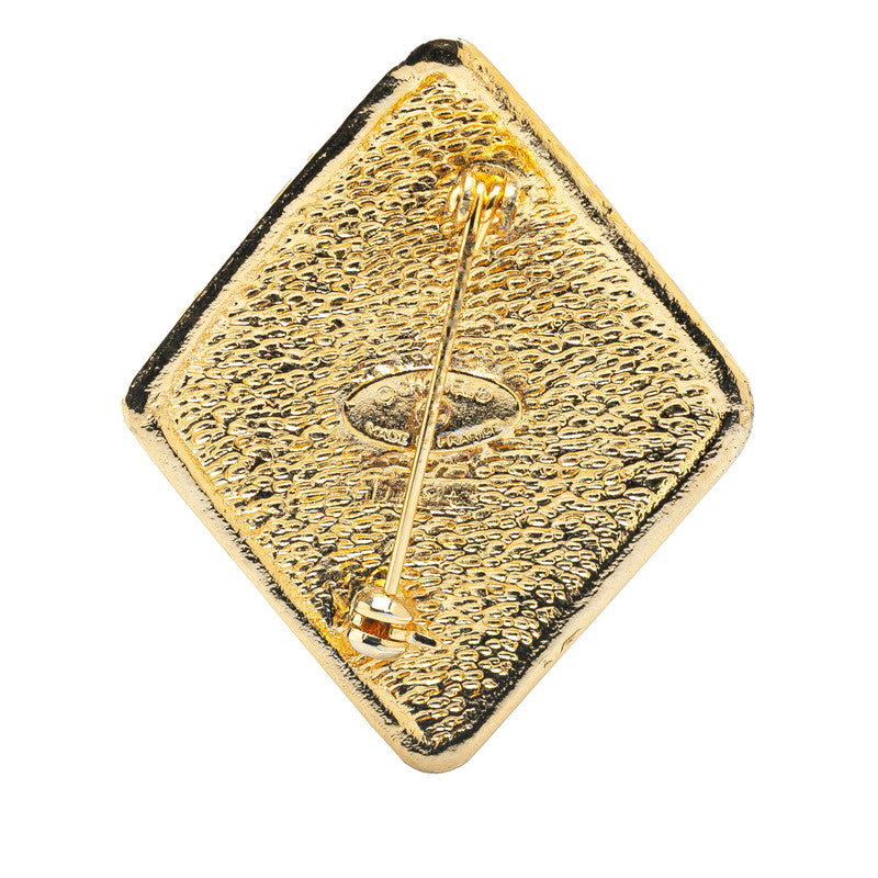 Chanel Coco Mark   Rhombus Brooch